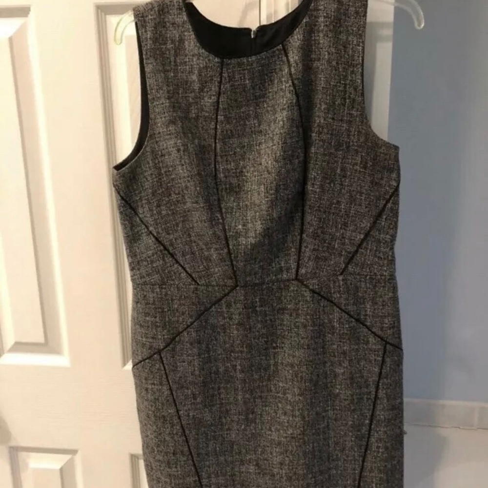 Ann Taylor Womens Gray Dress Size 12